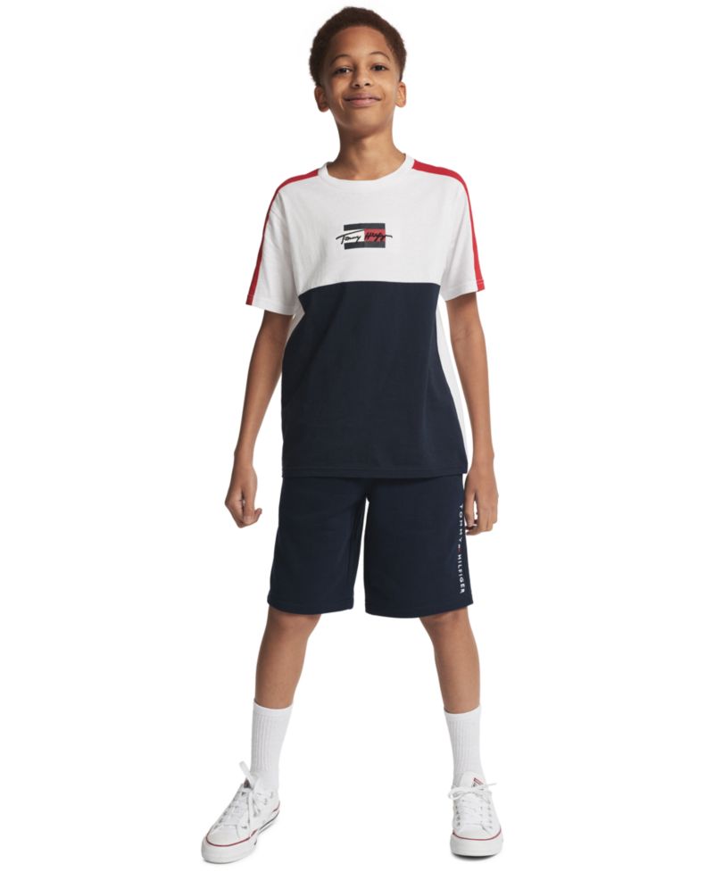 Boys' 8-20 Tommy Knit Pull-On Shorts