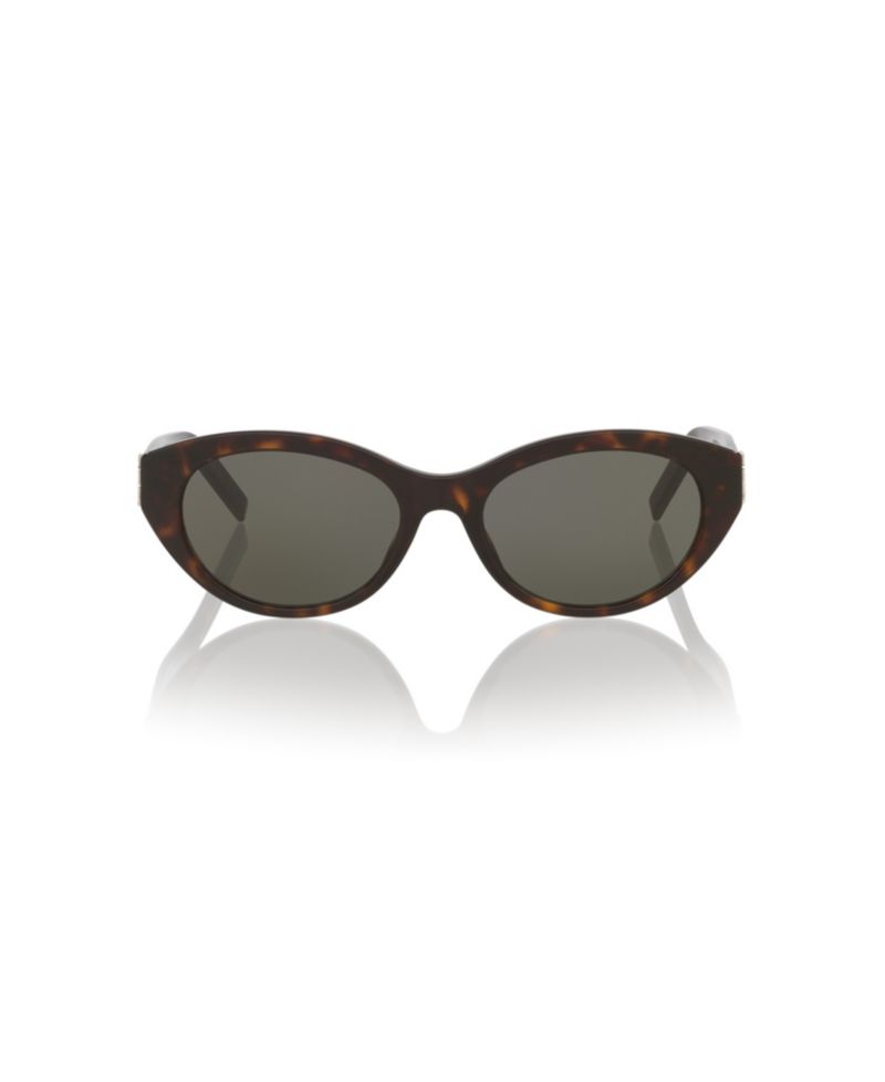 Women's Round Acetate Sunglasses with Tinted Lenses, SL M148