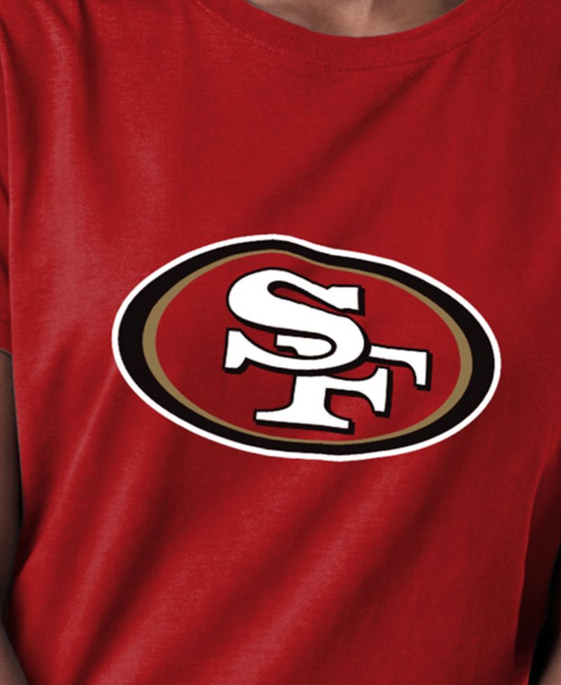 Women's Scarlet San Francisco 49ers Logo T-Shirt