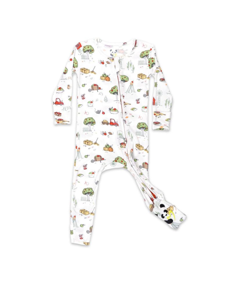 Baby Boys or Baby Girls, Baby Fall Vibes Convertible Footie