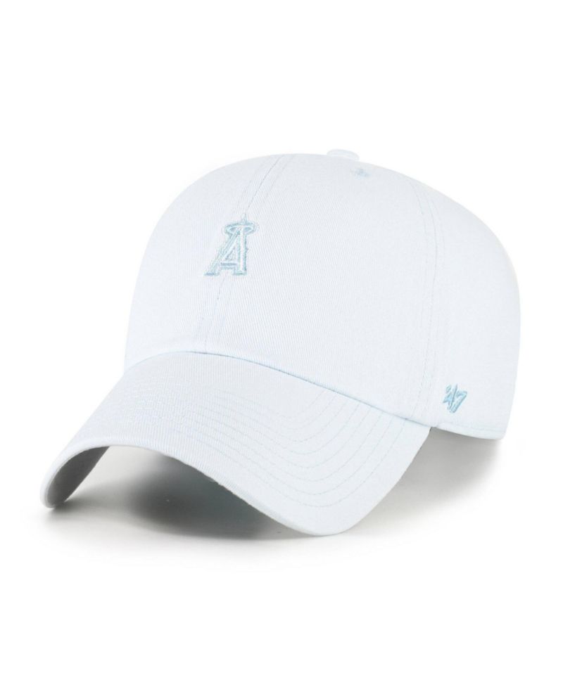 Men's and Women's Light Blue Los Angeles Angels Pastel Clean Up Adjustable Hat