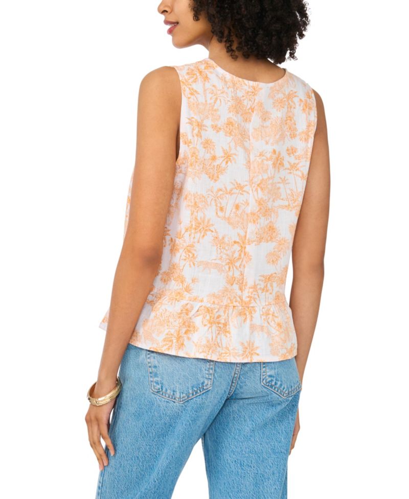 Women's Peplum Crewneck Top