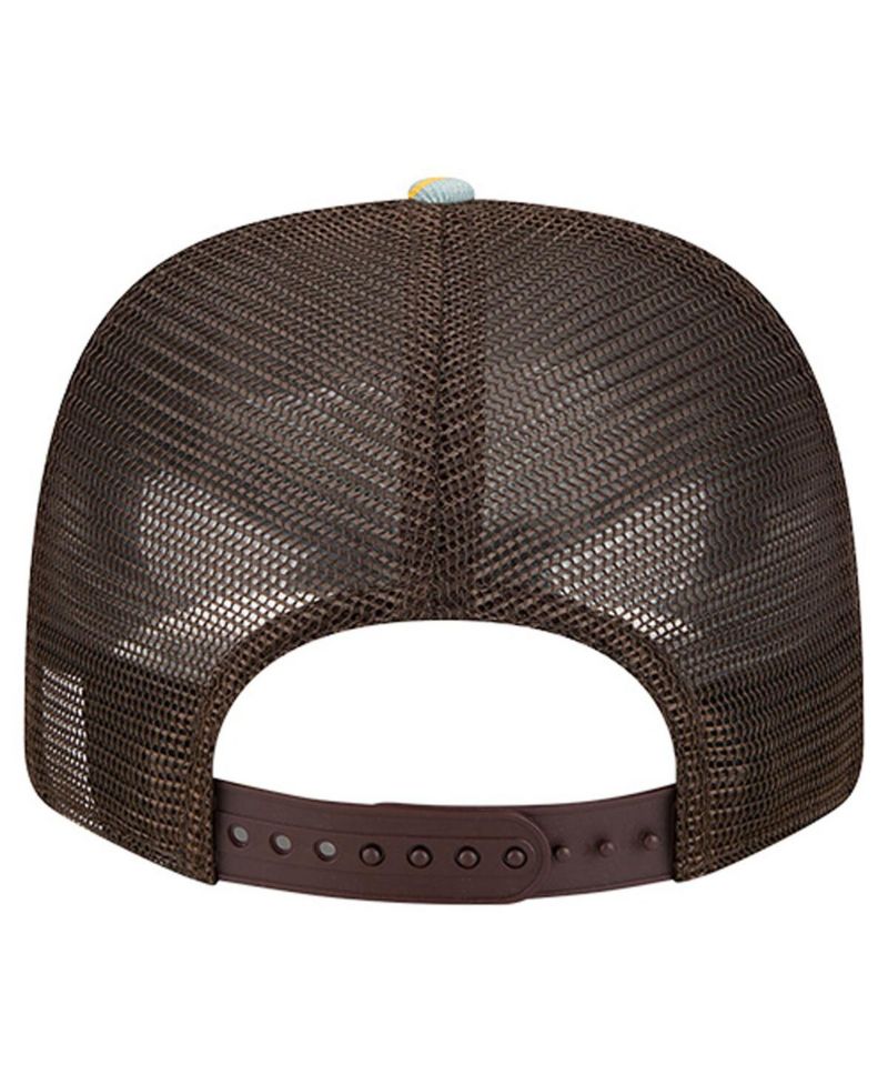Men's Denim/Brown San Diego Padres Aztec Denim 9SEVENTY Adjustable Hat