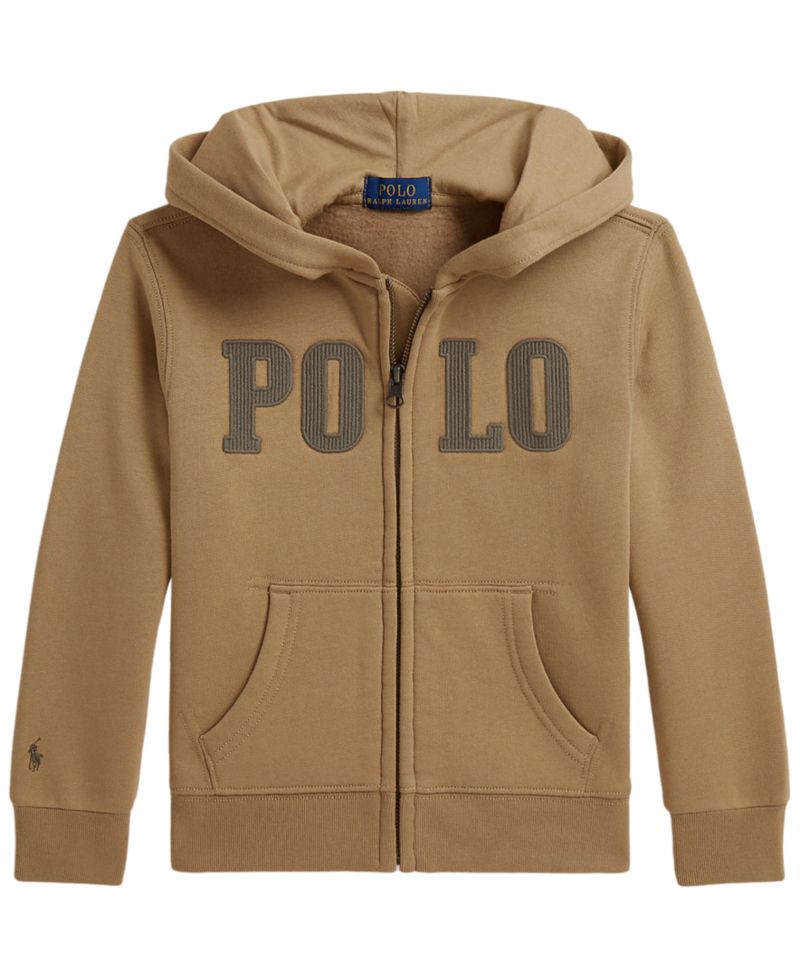 Boys' 2T-7 Logo Fleece Full-Zip Hoodie