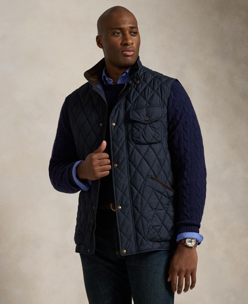 Men's Big & Tall The Beaton Quilted Utility Vest