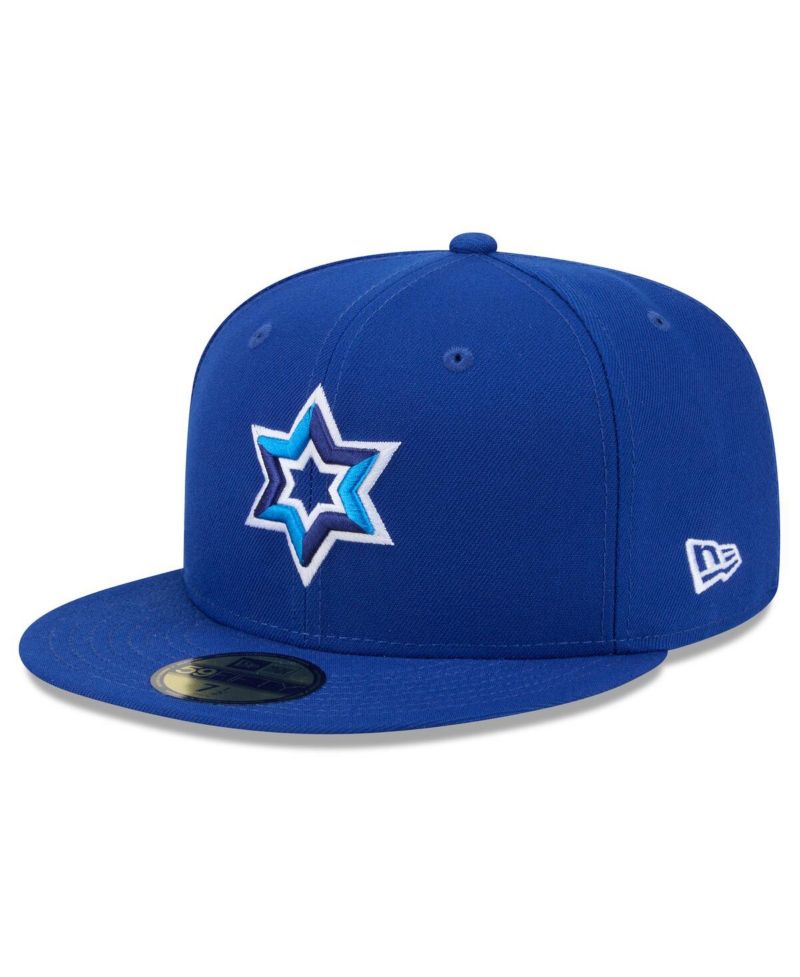 Men's Blue Israel Baseball 2026 World Baseball Classic 59FIFTY Fitted Hat