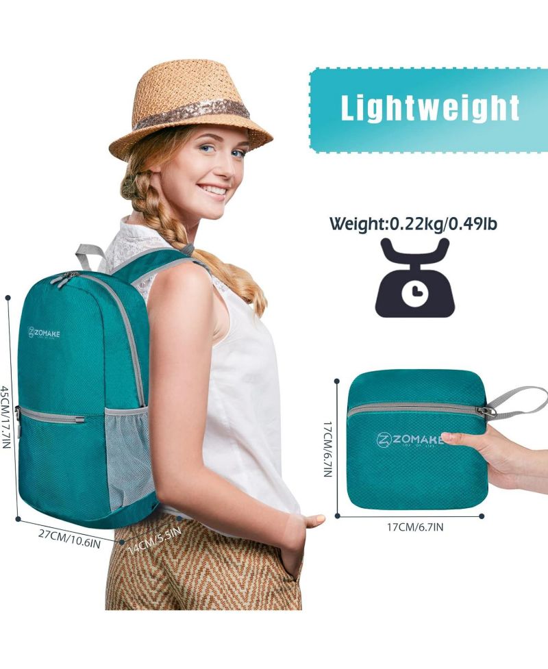 Ultra Lightweight Hiking Backpack 20L, Packable Small Backpacks Water Resistant Daypack for Women Men