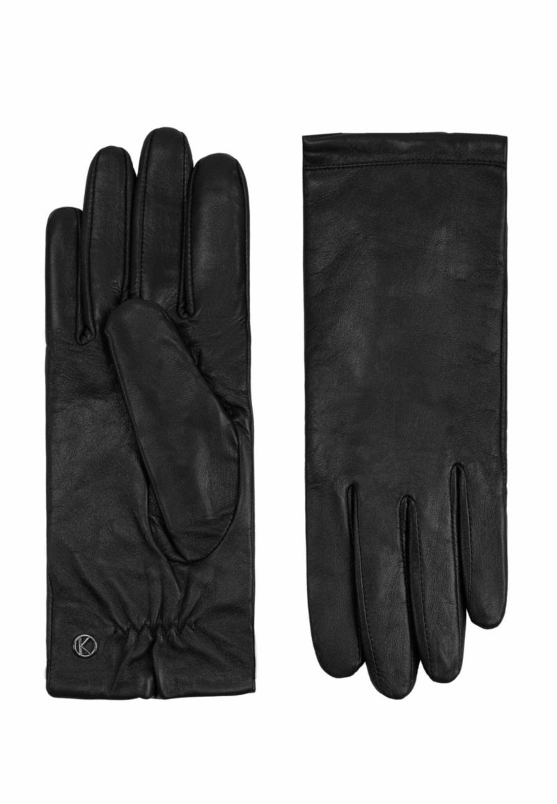 Women`s Premium Lamb Leather Touchscreen Gloves Style Chelsea