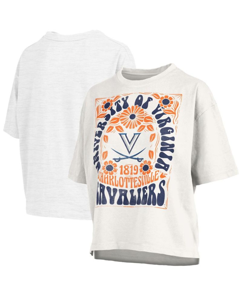 Women's White Virginia Cavaliers Harmony Oversized T-Shirt