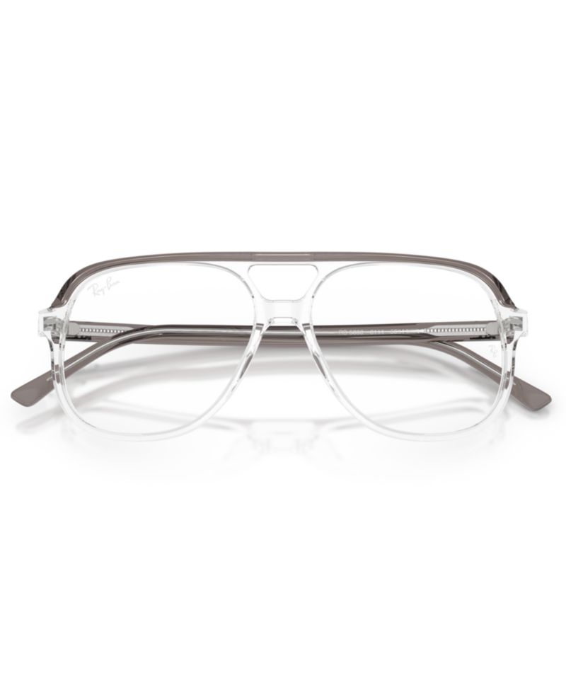 Unisex Square Plastic RB5698 Bill Optics Eyeglasses