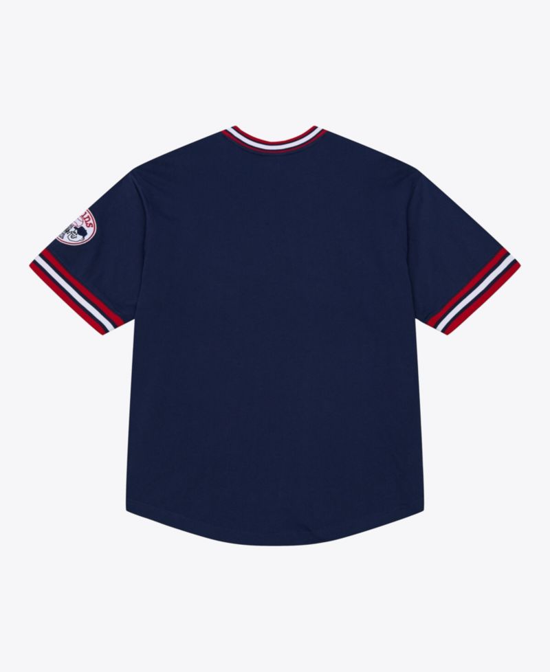 Men's Navy Minnesota Twins Wild Pitch Ringer T-Shirt