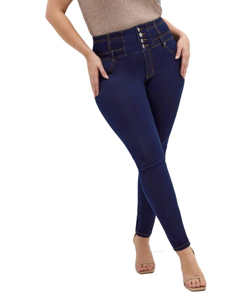 Women's Harley Fit Corset Skinny Leg Regular Jean