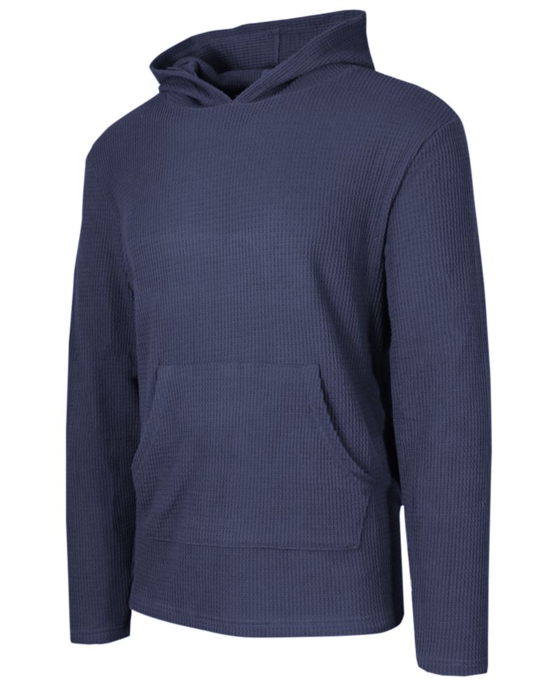 Men's Waffle Knit Thermal Pull-On Hoodies, 3-Pack