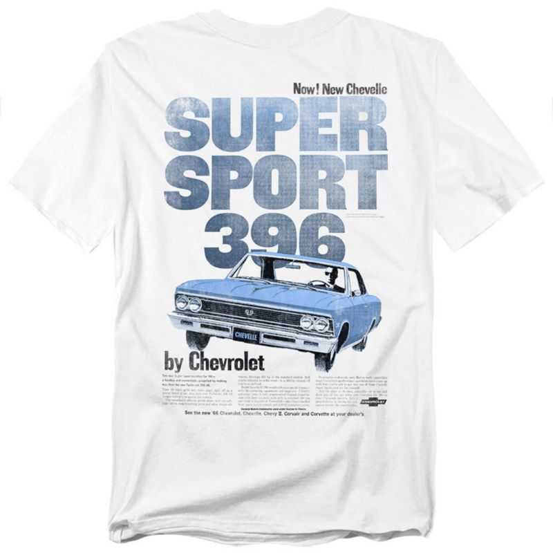 Men's Chevrolet Chevelle 396 Back T-Shirt