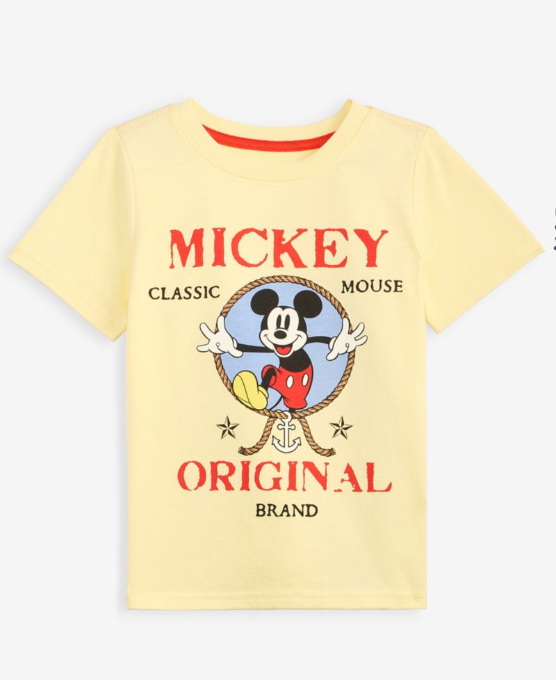 Toddler Boys' 12M-5T Classic Mickey Mouse Short-Sleeve T-Shirt