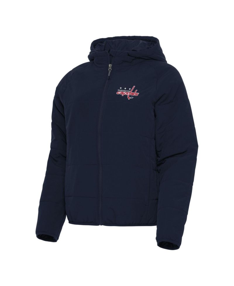 Women's Navy Washington Capitals Universe Full-Zip Puffer Jacket