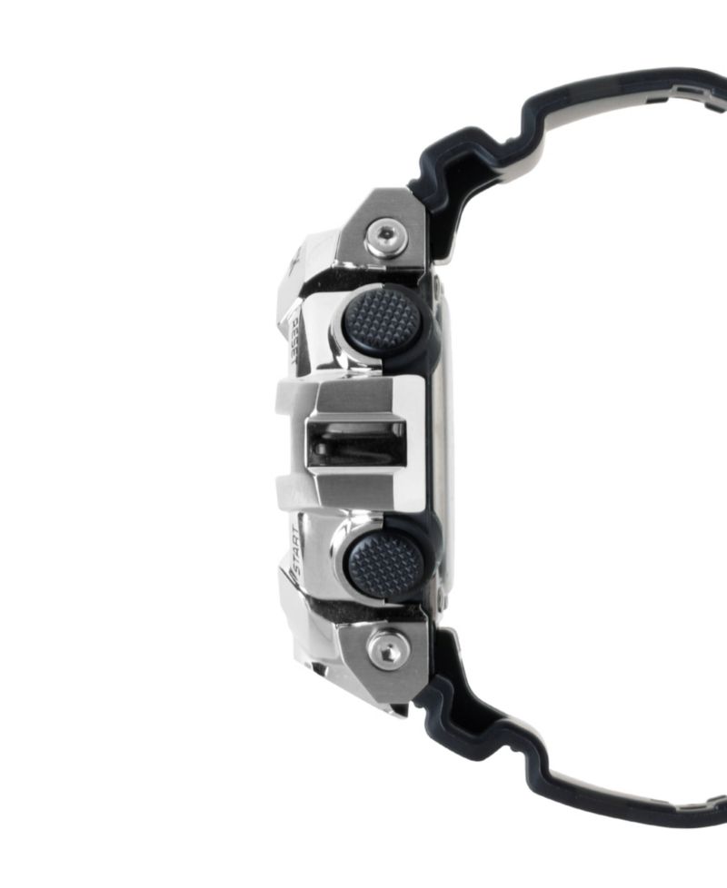 Men's Japanese Quartz Black Resin Watch, 53.4mm, GM700-1A