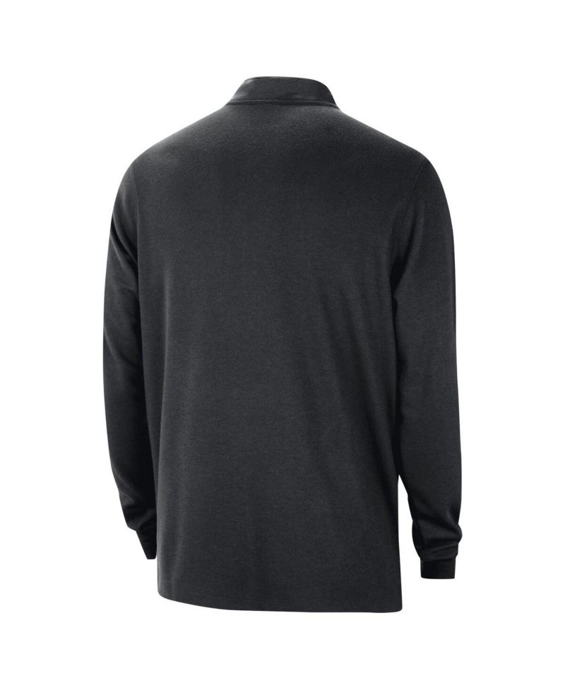 Men's Black Phoenix Suns 2024/25 Courtside Performance Half-Zip Top