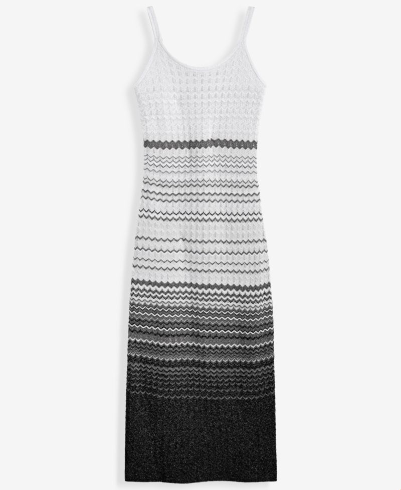 Women's Ombr&eacute; Stripe Sweater Dress