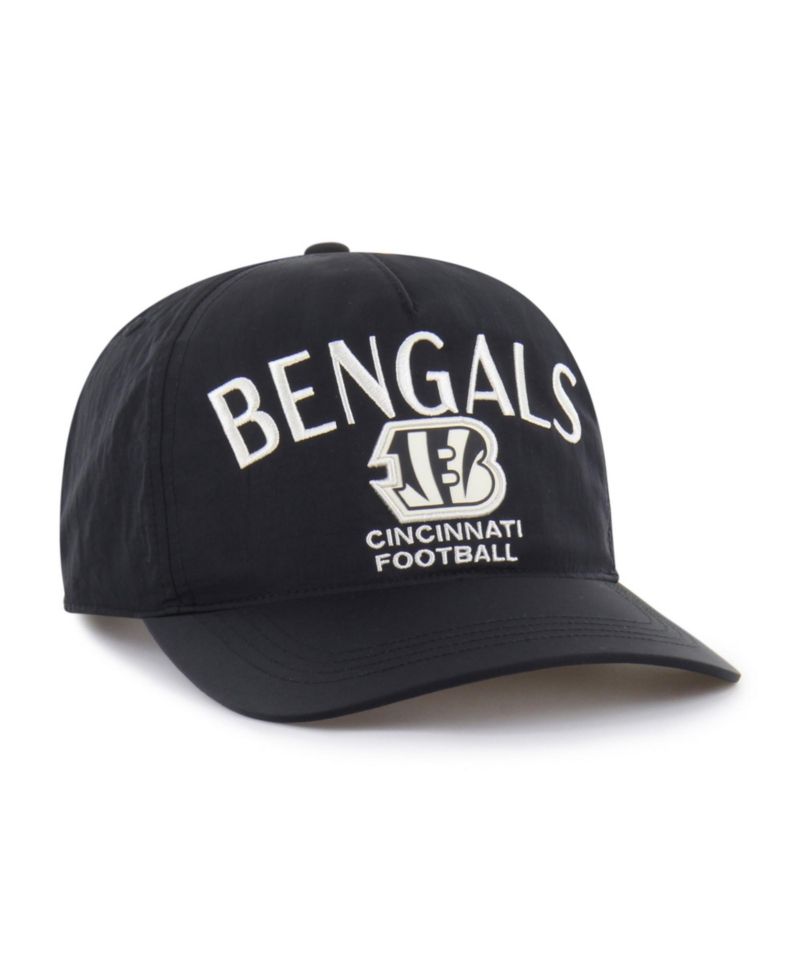 Men's '47 Black Cincinnati Bengals Modernia Hitch Adjustable Hat