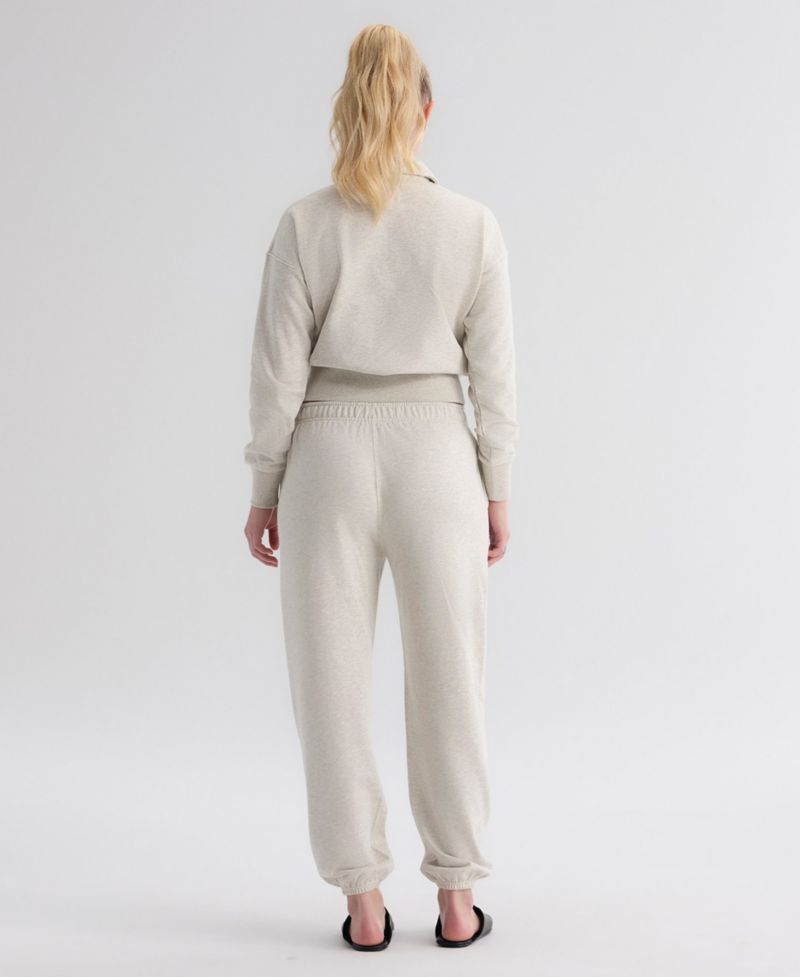 Women's Los Angeles Dodgers Iconic High-Rise Terry Track Pants