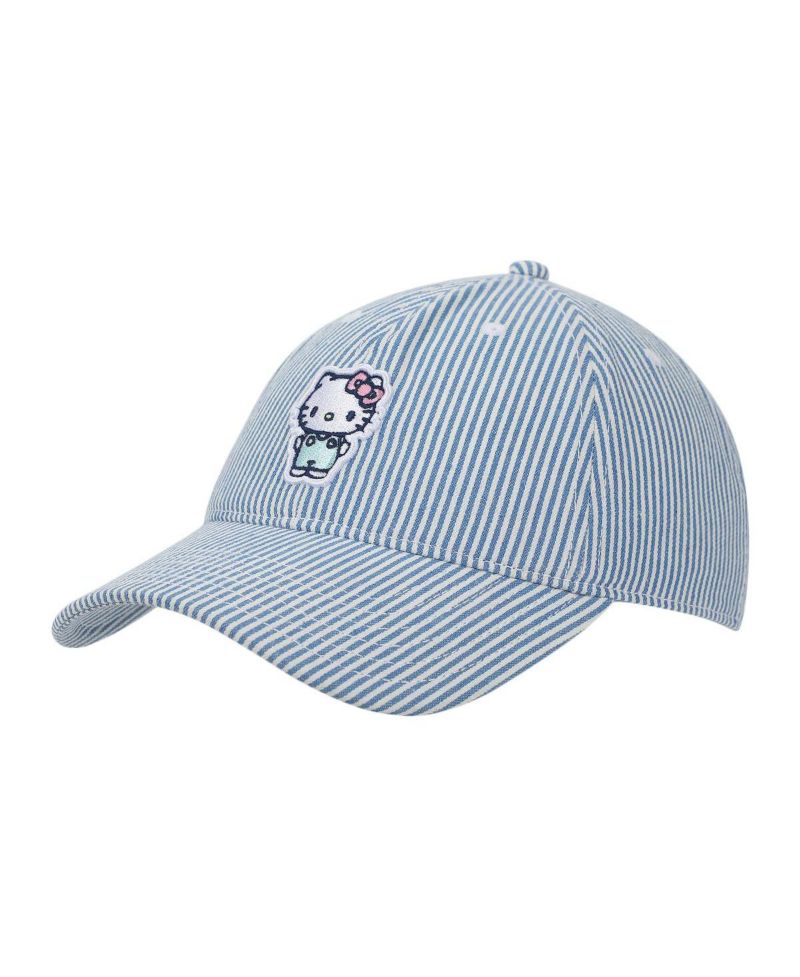 Embroidered Character Women's Denim Unstructured Baseball Cap