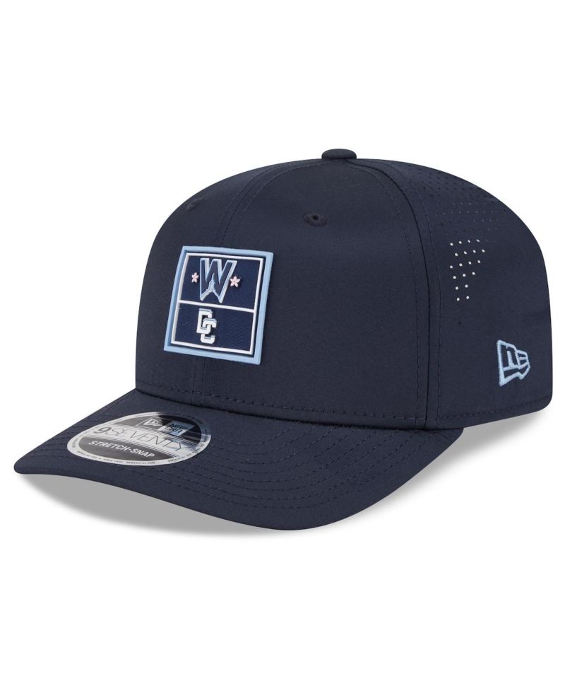Men's Navy Washington Nationals 2025 City Connect 9SEVENTY Adjustable Hat