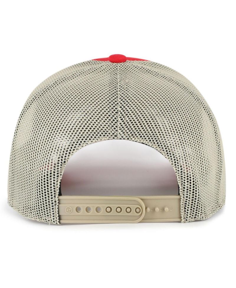 Men's Red Maryland Terrapins Arid Adjustable Trucker Hat