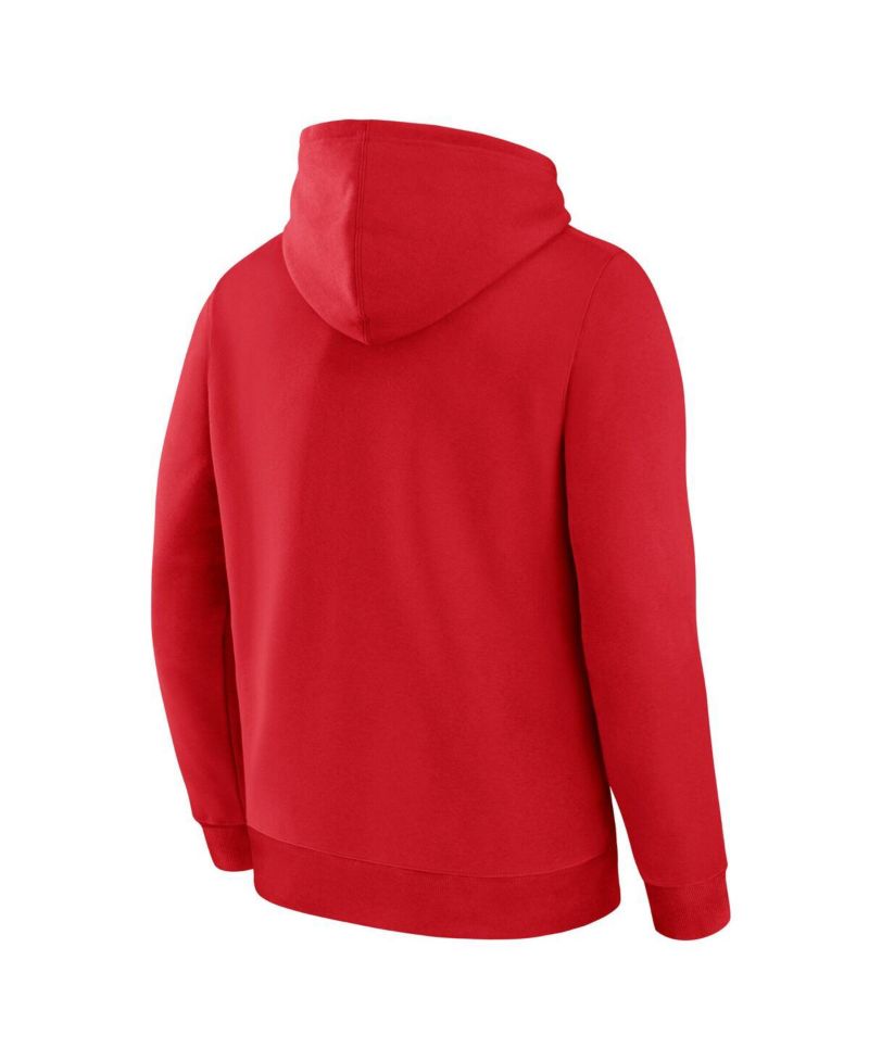 Men's Red Detroit Red Wings Centennial Legacy Fleece Hoodie