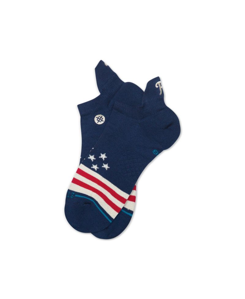 Men's and Women's Blue Philadelphia Phillies Low-Cut Socks