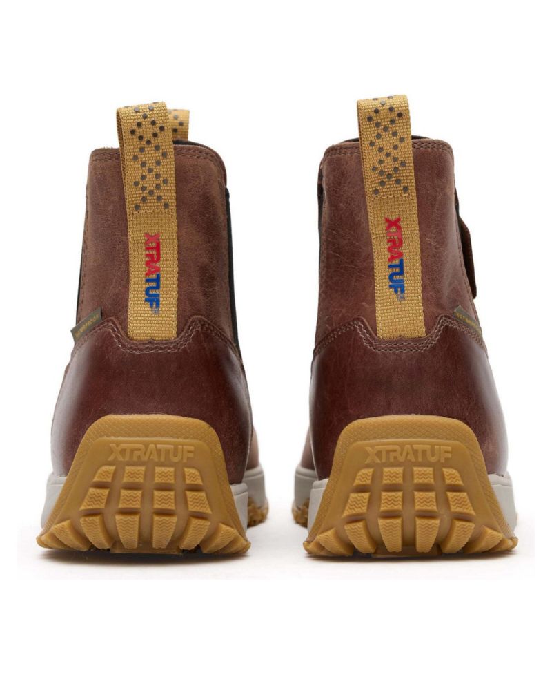 Men's Leather Ankle Deck Boot