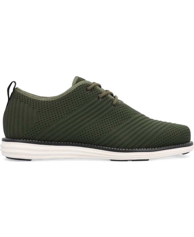 Men's Novak Tru Comfort Foam Knit Lace-Up Round Toe Dress Shoes