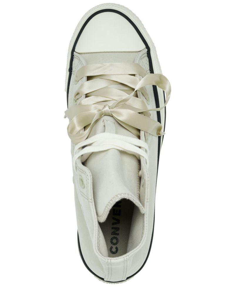 Women's Chuck Taylor All Star Peached Canvas High Top Casual Sneakers from Finish Line