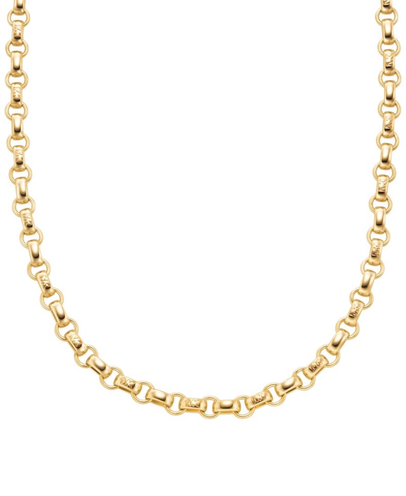 Gold-Tone Link Necklace