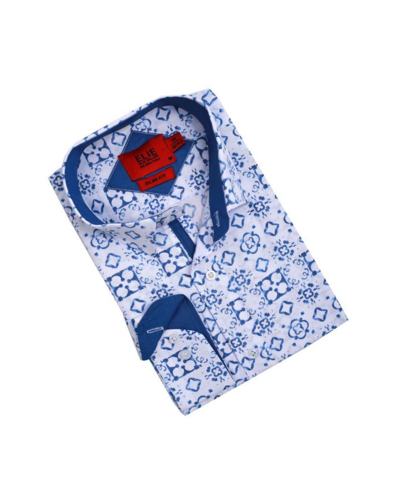 Men's Slim Fit Stylish Button-Down Shirt