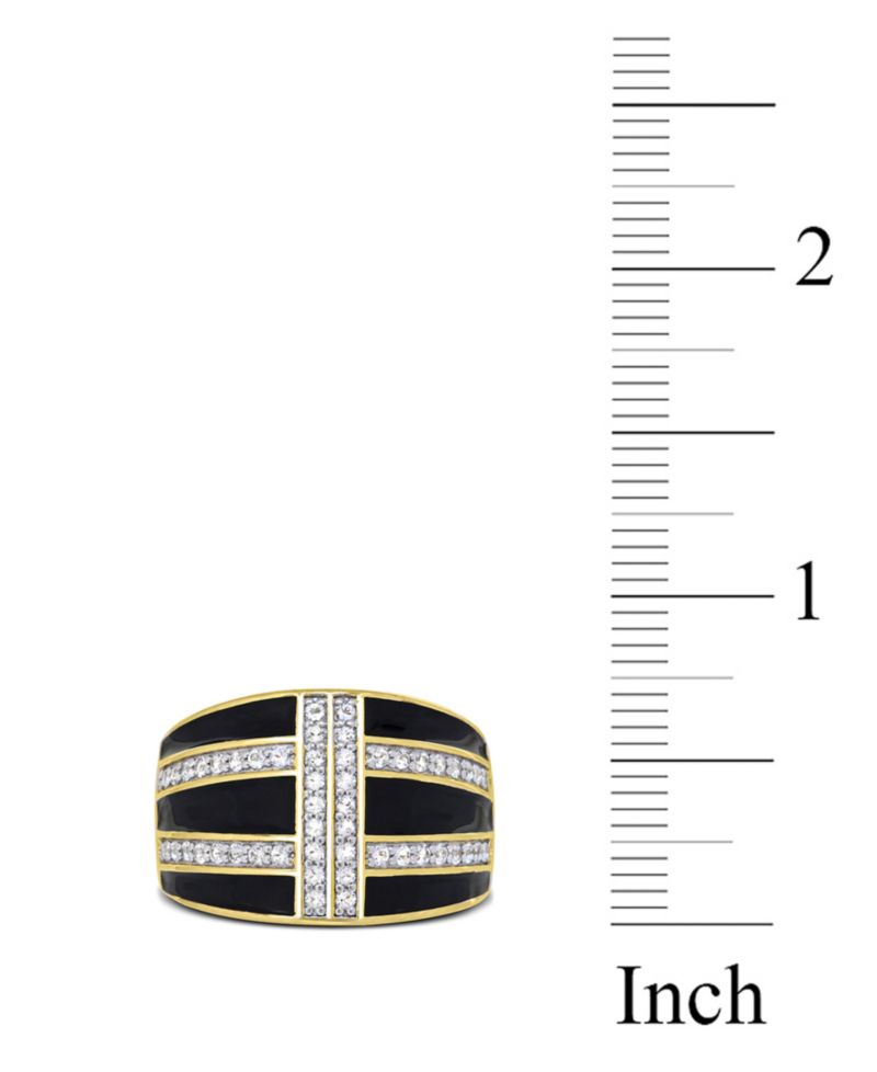 Women's 14K Gold Plated Ring in Sterling Silver