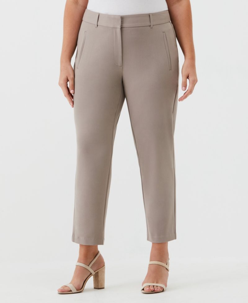 Petite Straight Leg Ankle Pants