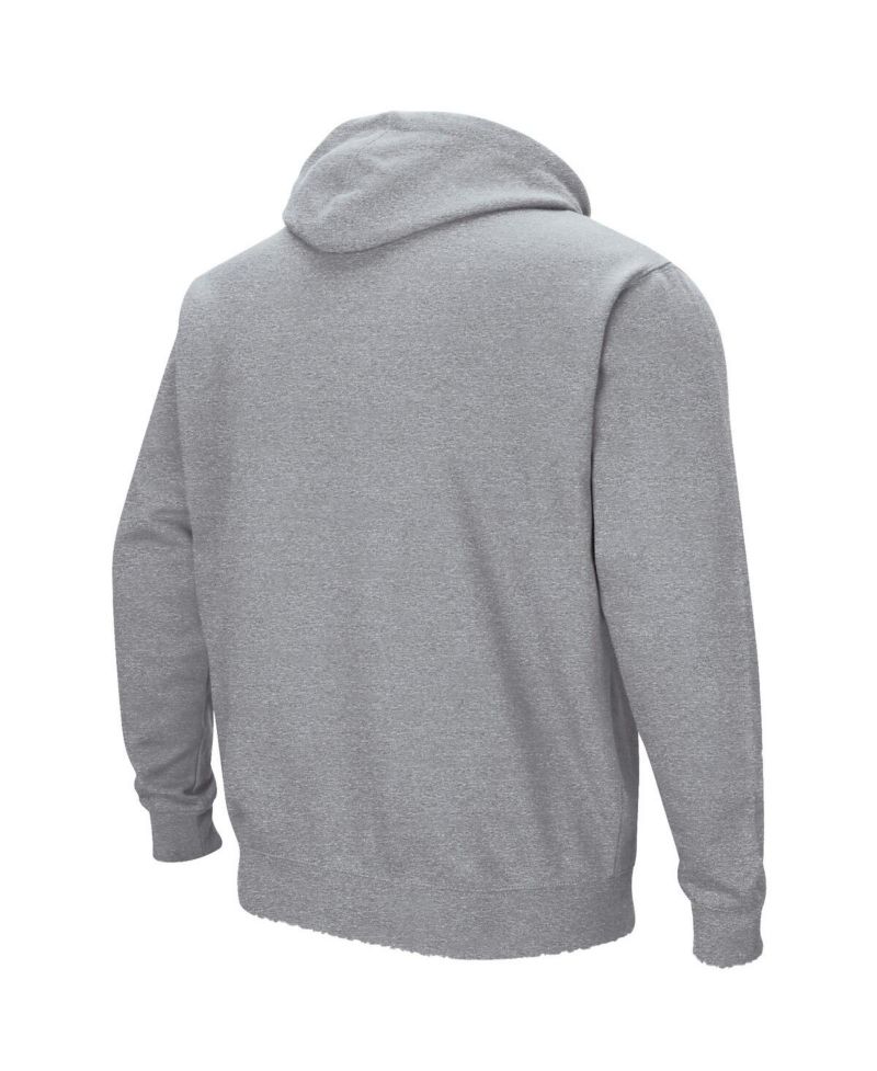 Men's South Dakota Coyotes Arch and Logo Pullover Hoodie