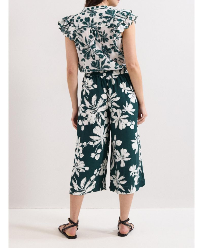 Women's Josie Floral Print Culotte Trousers