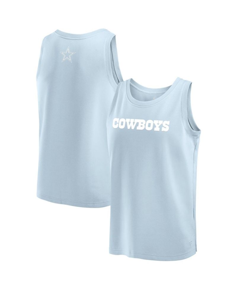 Men's Light Blue Dallas Cowboys Elements Tank Top