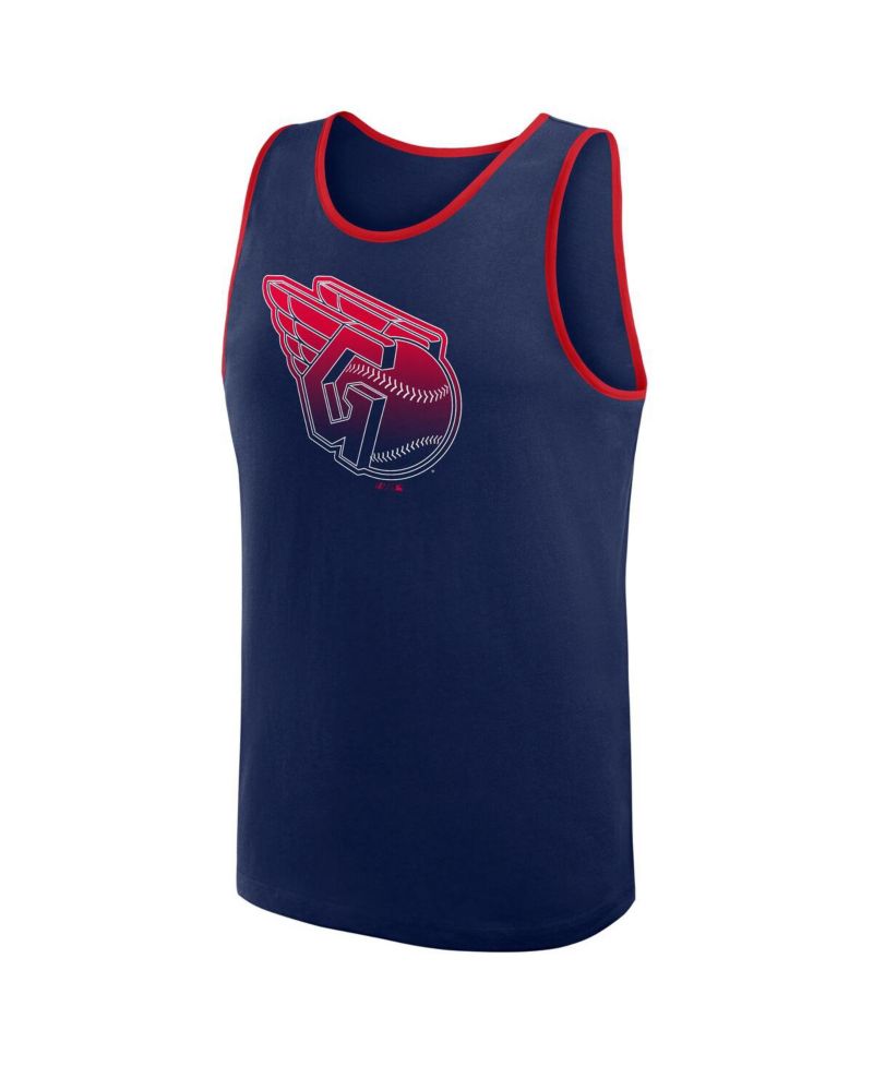 Men's Navy Cleveland Guardians Unmatched Success Tank Top