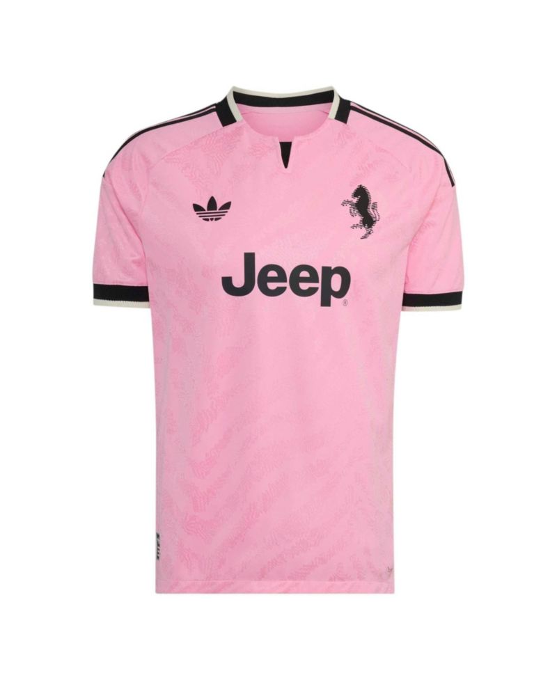 Men's Pink Juventus 2026/27 Away On-Field Authentic Jersey