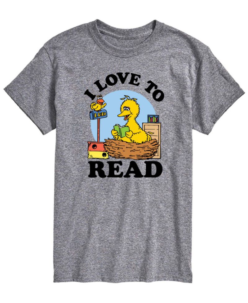 Men's Sesame Street Love To Read Short-Sleeve Graphic T-Shirt
