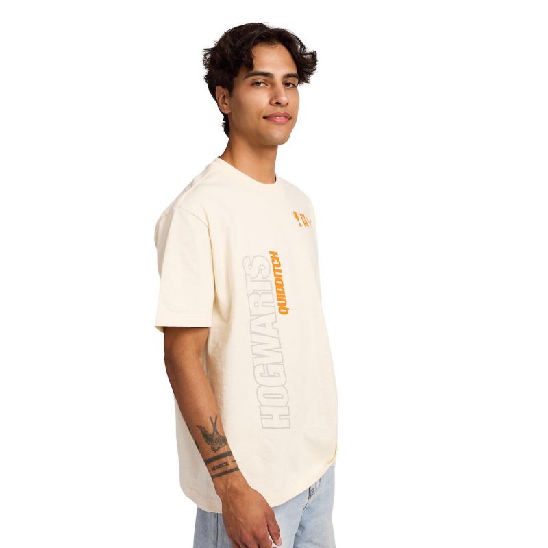Men's Hogwarts Quidditch Tofu Crew Neck Short Sleeve T-shirt