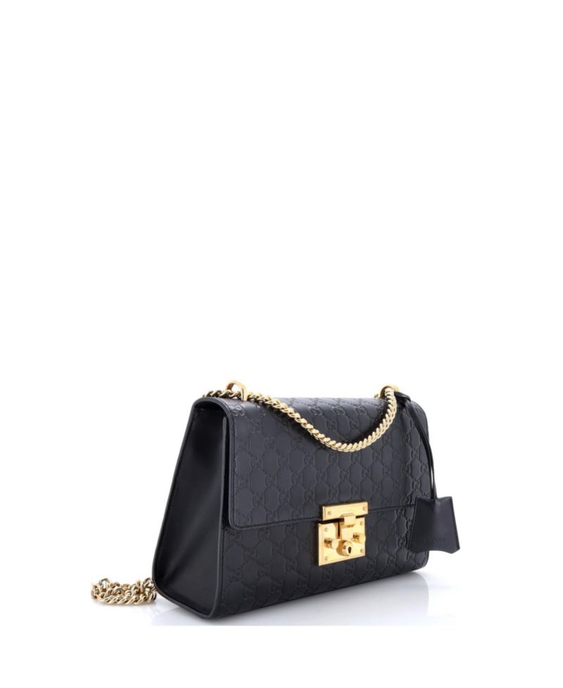 Medium Padlock Shoulder Bag Guccissima Leather