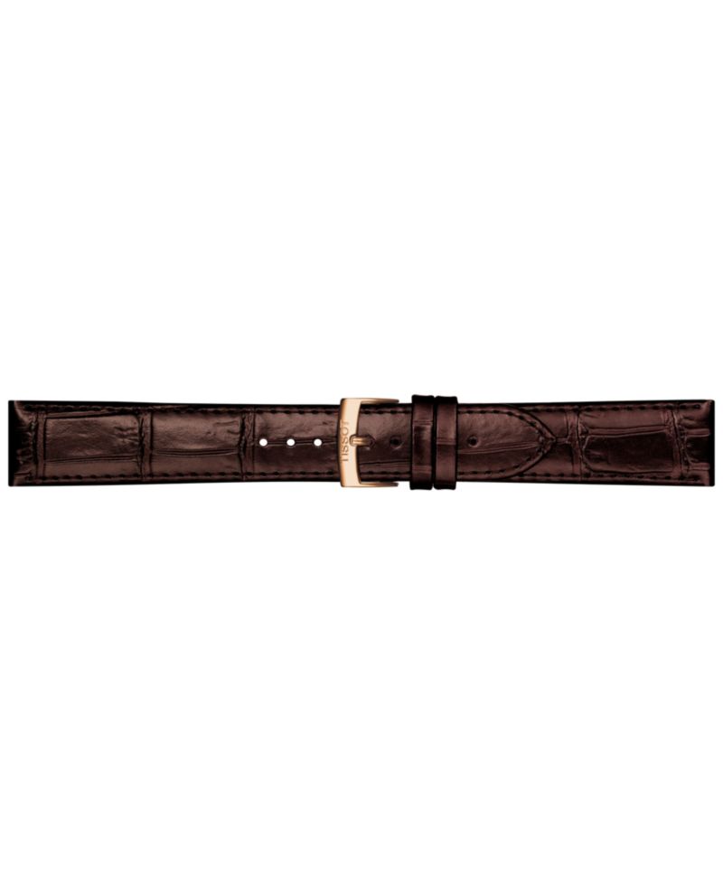 Men's Swiss Automatic Carson Premium Powermatic 80 Brown Leather Strap Watch 40mm