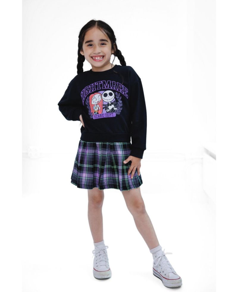 Toddler Girls (2T-16) Fleece Plaid Dress