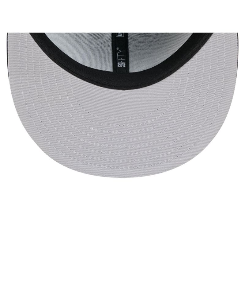 Men's Black Houston Astros Side Script 59FIFTY Fitted Hat