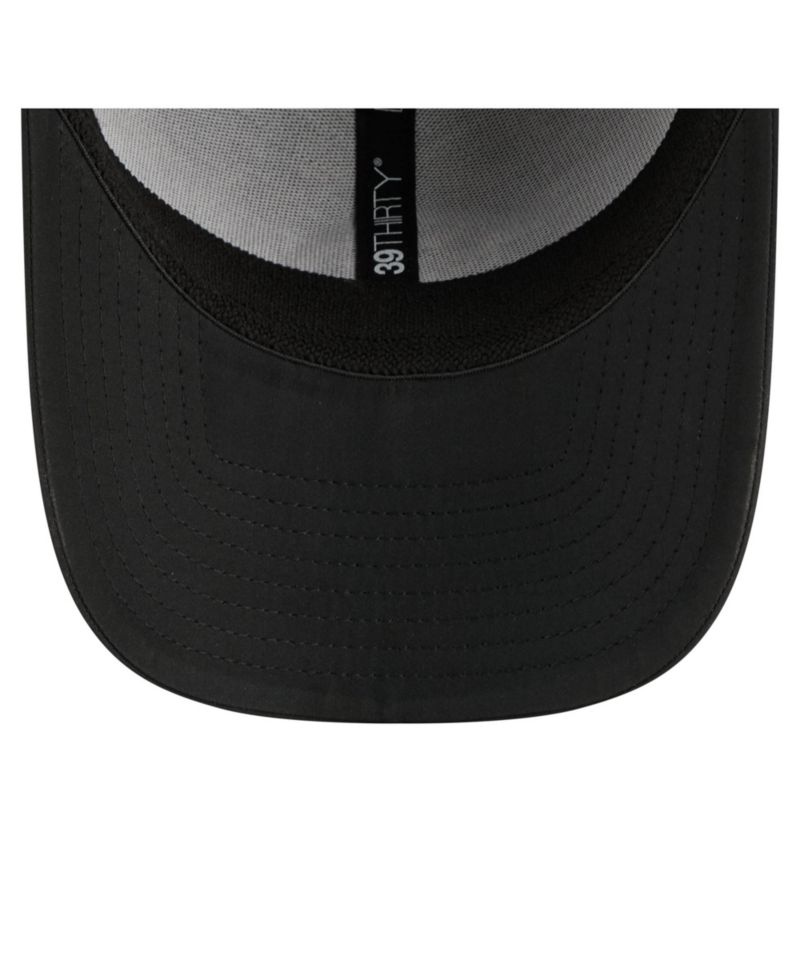 Men's Black Utah Mammoth Logo 39THIRTY Flex Hat