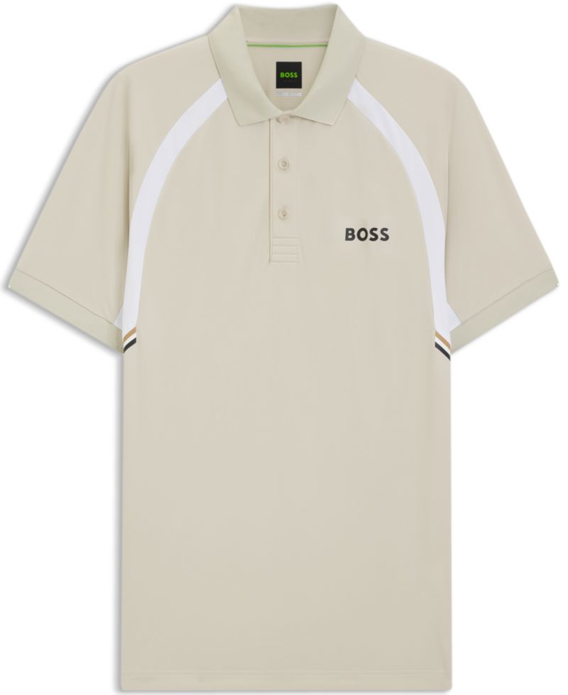 BOSS by Men's Active Quick-Dry Stretch Slim-Fit Polo Shirt